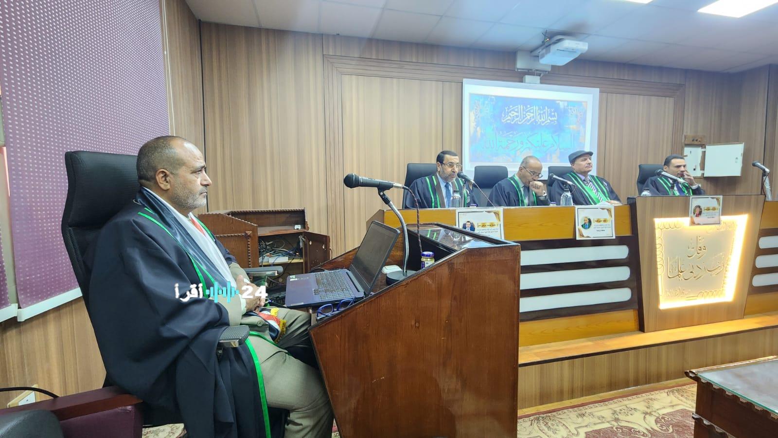 الباحث محمد سعيد ناصر يحصل على درجة الدكتوراه بمرتبة الشرف الأولى من جامعة الأزهر