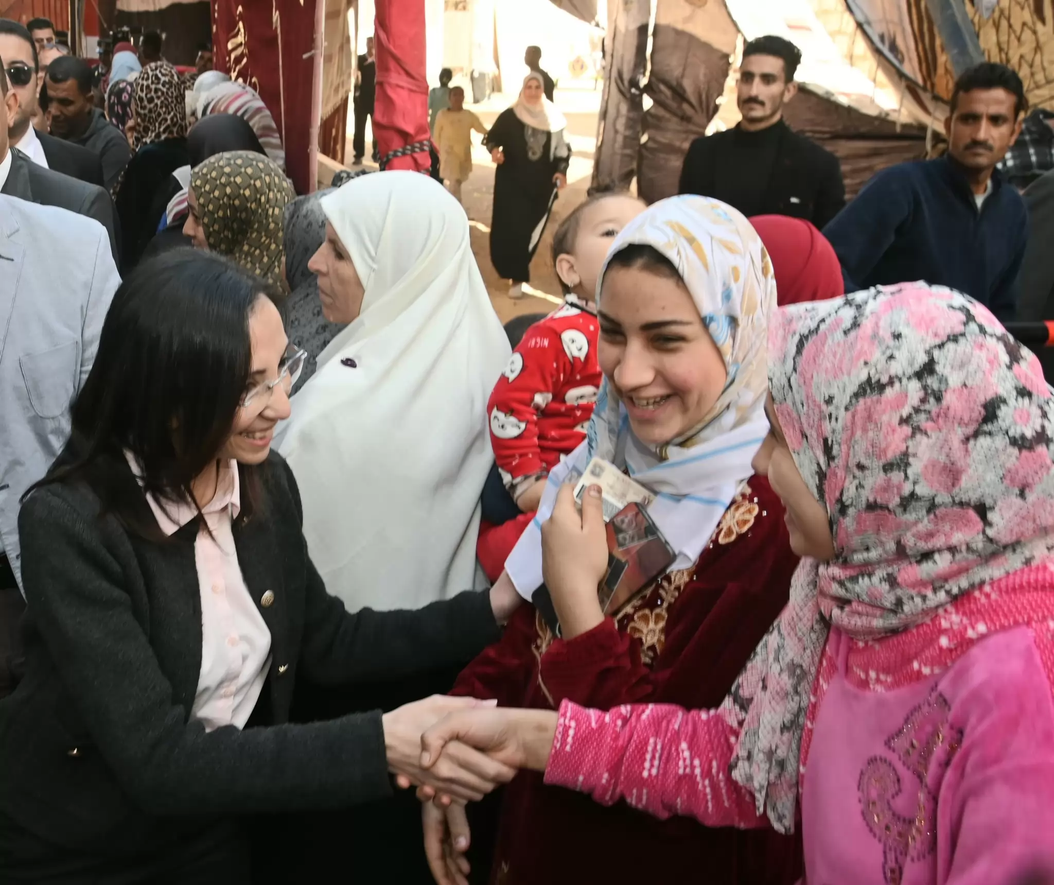 «عازر تتابع سير العمل في 3 لجان انتخابية بدمنهور»