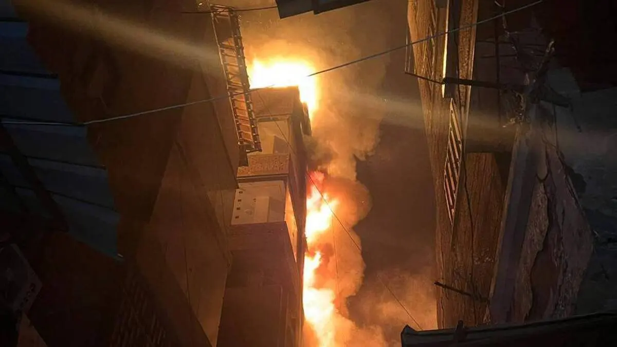 «تفاصيل مؤلمة لحريق شارع الخواجات بالمنصورة وارتفاع حصيلة الضحايا»