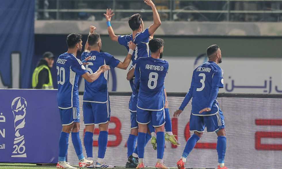 «مواجهة حاسمة» دحام ويوسف ناصر يقودان هجوم الكويت أمام مصر في كأس العرب