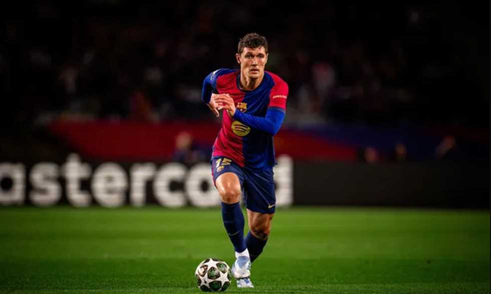 «ضربة موجعة» إصابة كريستنسن بقطع في الرباط الصليبي تهدد دفاعات برشلونة