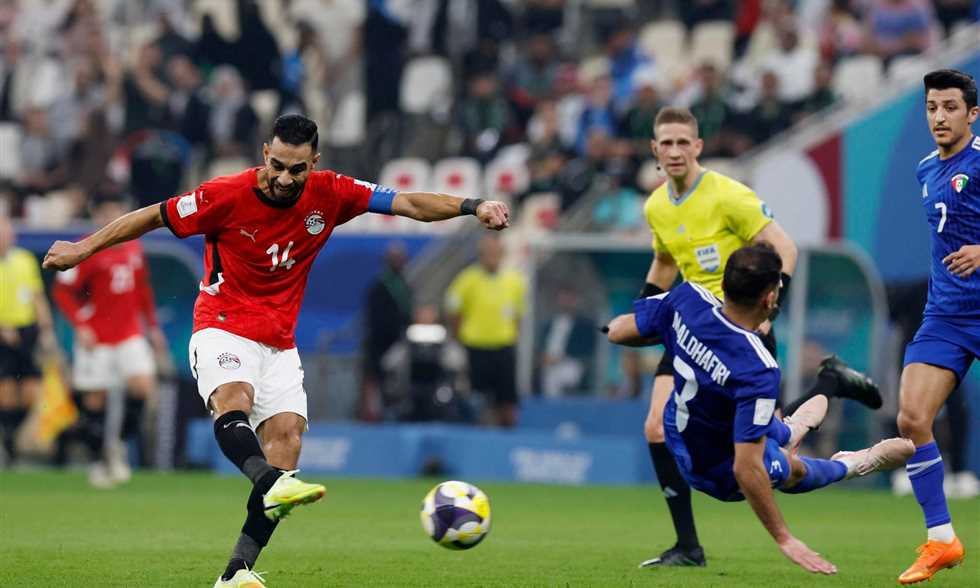 «مواجهة مثيرة» مصر والكويت يتعادلان بهدف لمثله مع احتساب 7 دقائق كوقت بدل ضائع في كأس العرب