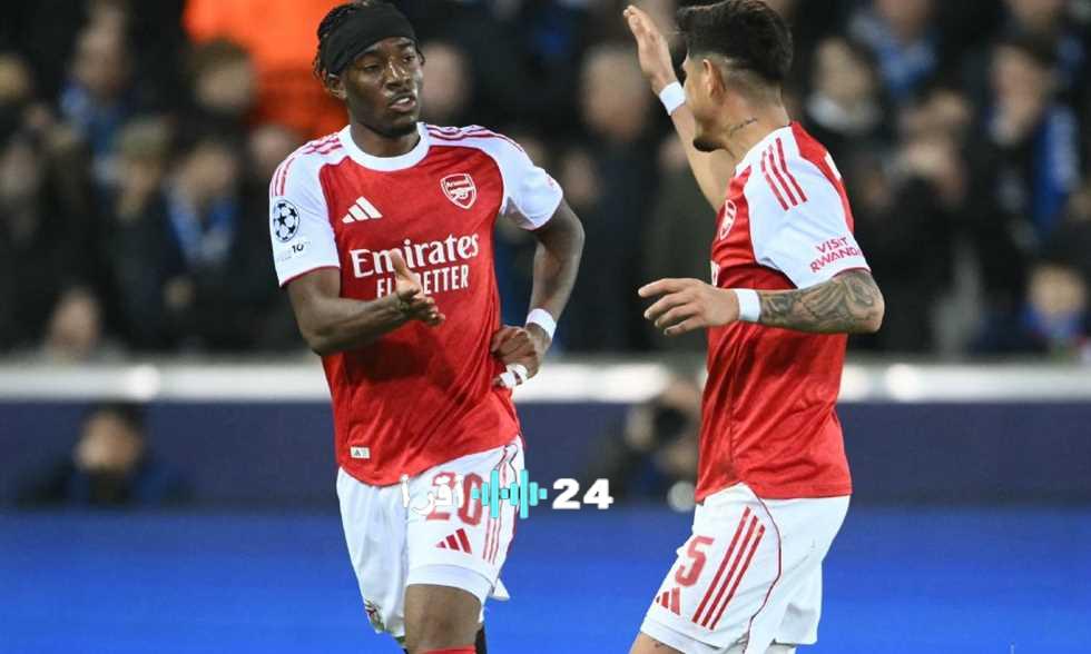 «مدفعجية لندن في القمة» أرسنال يمطر شباك كلوب بروج بثلاثية مدوية في دوري الأبطال