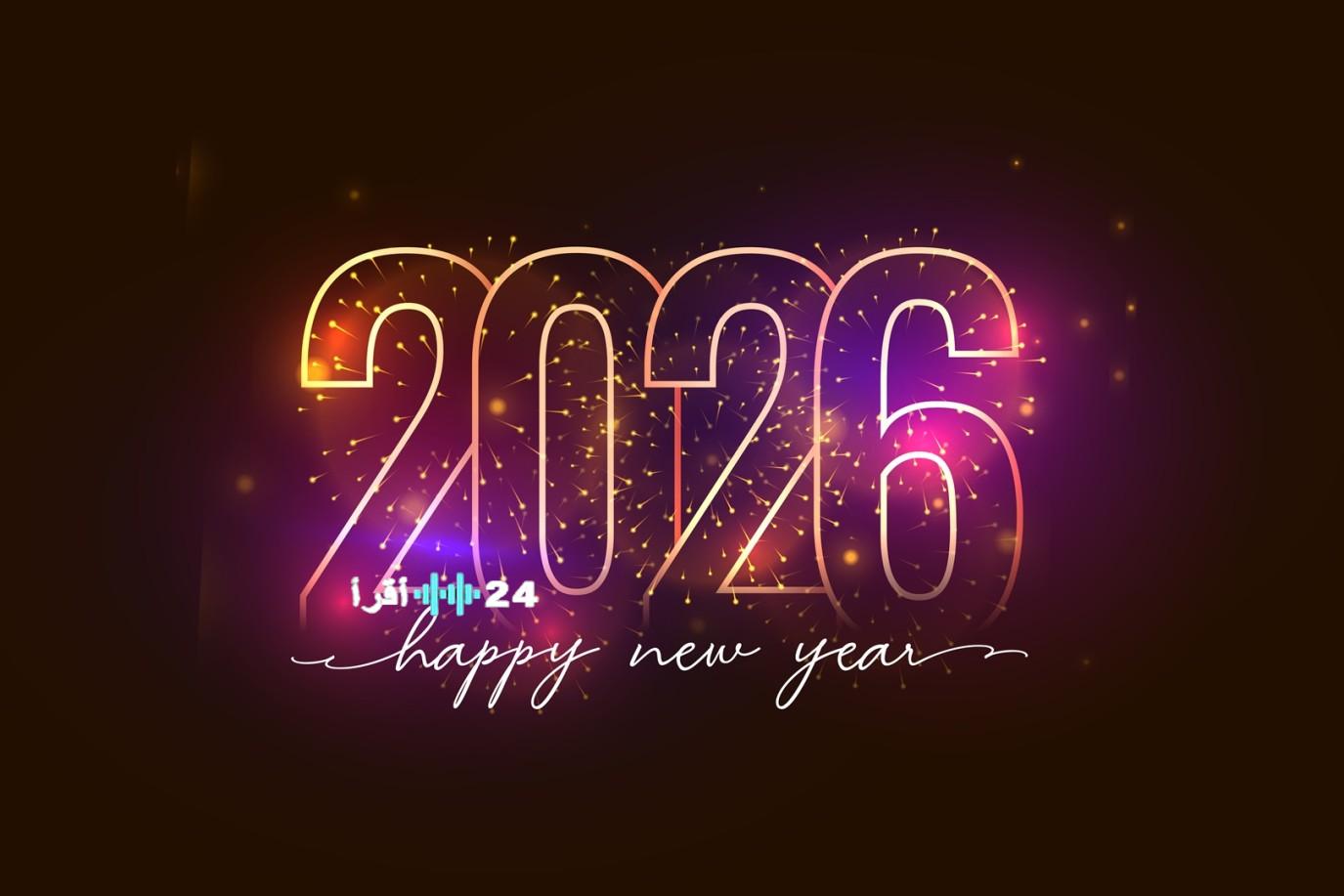 عبارات ملهمة للاحتفال ببدء عام 2026 الجديد