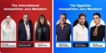 نخبة من نجوم الفن تحكم مسابقات مهرجان القاهرة للفيلم القصير في دورته السابعة