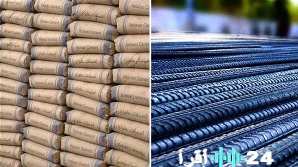 أسعار الحديد والأسمنت تتراجع اليوم في السوق المحلي