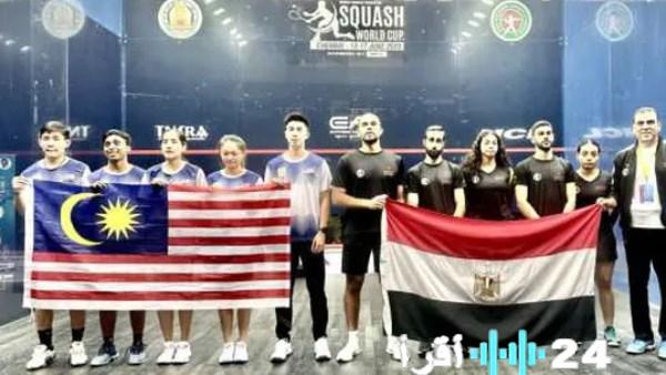 «منتخب مصر يتحدى الهند في نصف نهائي كأس العالم للإسكواش»