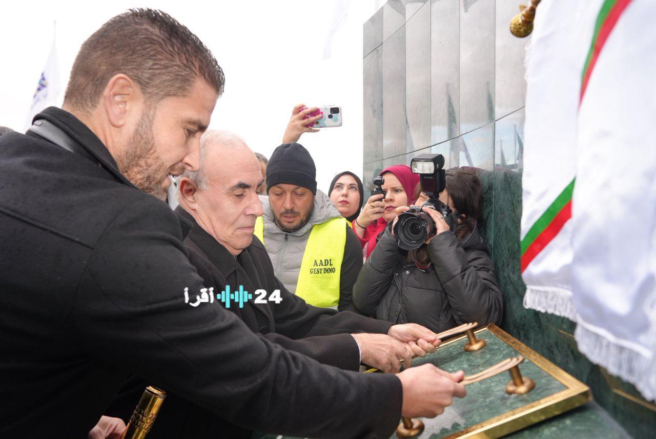 تدشين مشروع 1000 وحدة سكنية بوضع حجر الأساس في الولاية