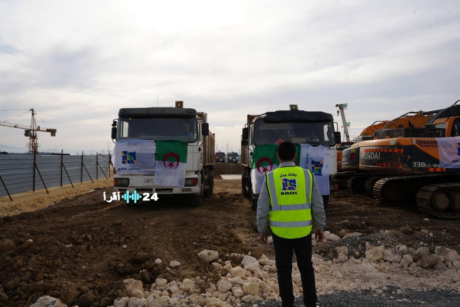 حجر الأساس لـ 1500 وحدة سكنية في ولاية جديدة ضمن برنامج “عدل 3”