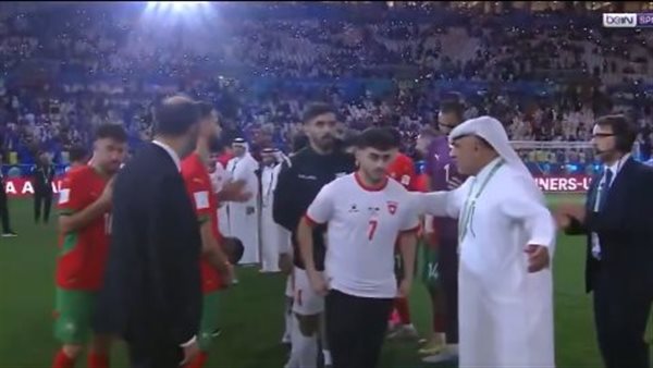 لاعبو الأردن يرفضون مصافحة منتخب المغرب في نهائي كأس العرب