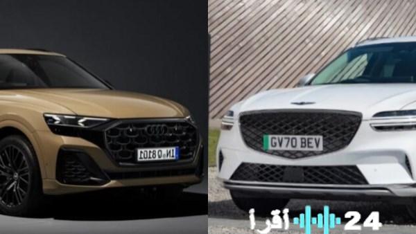 مقارنة شاملة جينيسيس GV70 وأودي Q8 موديل 2026 المواصفات والأسعار