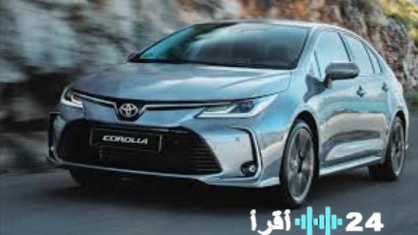 تويوتا كورولا 2020 سعرها في سوق المستعمل يلامس 850 ألف جنيه