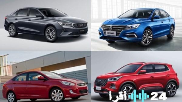 أفضل خيارات السيارات الجديدة موديل 2025 بسعر لا يتجاوز مليون جنيه