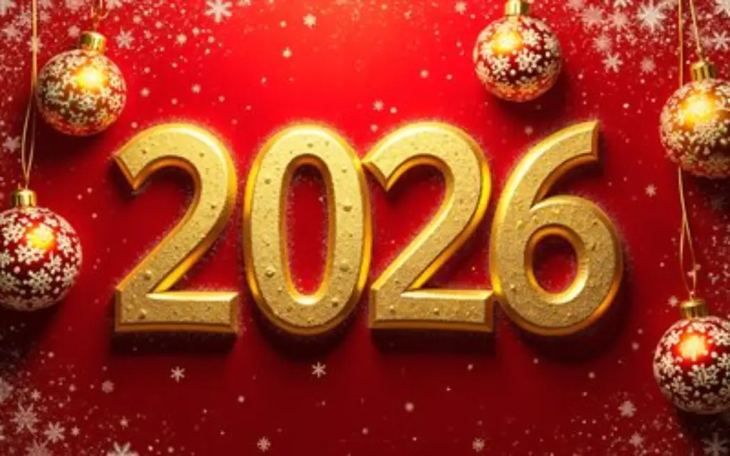 رسائل وبوستات رأس السنة 2026 الاكثر مشاركة هذا العام مع صور وخلفيات لجميع المنصات جاهزة ع التحميل