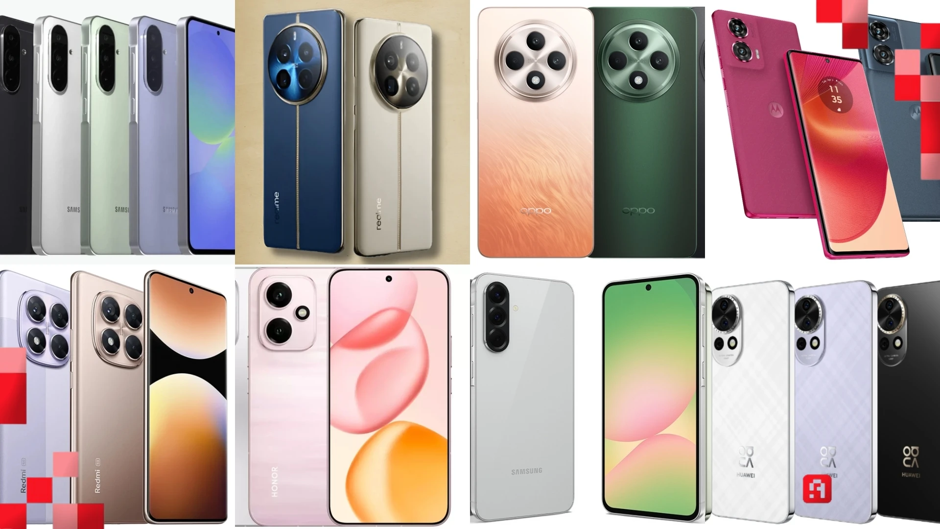 أفضل هواتف الفئة المتوسطة 2025 مواصفات قوية وأسعار تنافسية