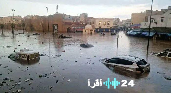 أربعة أقاليم تعلق الدراسة اليوم الاثنين