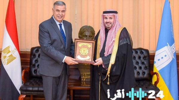 قنصل عام السعودية الجديد في الإسكندرية يقدم أول تصريح رسمي له