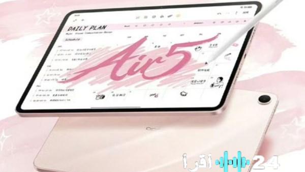 أوبو تستعد لقلب الموازين في 2025 بإطلاق Pad Air 5 بشاشة ضخمة وبطارية خارقة