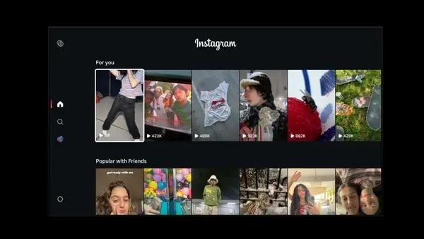 «إنستغرام يعيد تعريف تجربة المشاهدة بتطبيق جديد مخصص لمقاطع ريلز على أجهزة التلفاز»