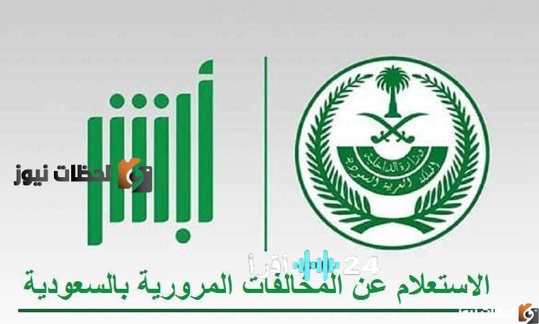 الطريقة التفصيلية للاستعلام عن مخالفات المرور في المملكة العربية السعودية برقم اللوحة لعام 1447