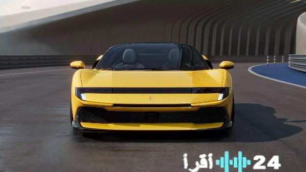 فيراري تطلق أول سيارة كهربائية 1035 حصان وتتصدر عناوين الابتكار