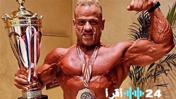 عادل بسيوني يحقق فضية بطولة العالم لكمال الأجسام في السعودية 2025