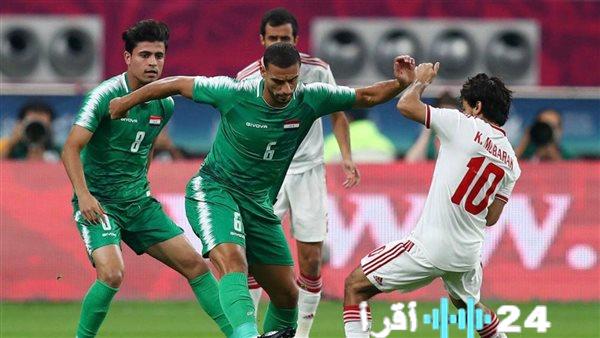 شاهد بث مباشر مباراة العراق والبحرين الآن