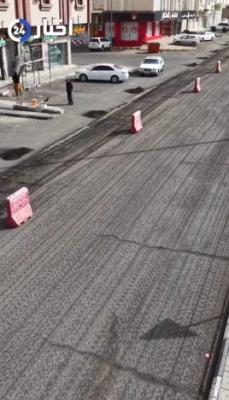 إنجاز 30 ألف م² من صيانة طرق تبوك لتحسين جودة الحياة