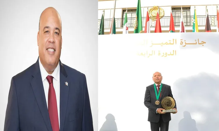 «احتفاءً بإنجازٍ عربي» غرفة العاصمة تهنئ محافظ القاهرة بعد فوزه بجائزة التميز الحكومي