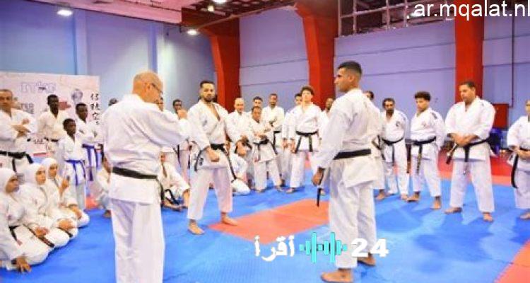 افتتاح الدورة التدريبية الأفريقية للكاراتيه التقليدي في القاهرة