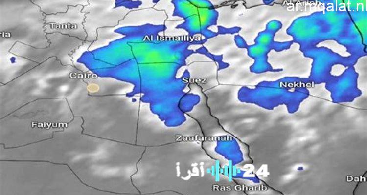تساقط أمطار غزيرة على شرق البلاد مع تراكم السحب الممطرة