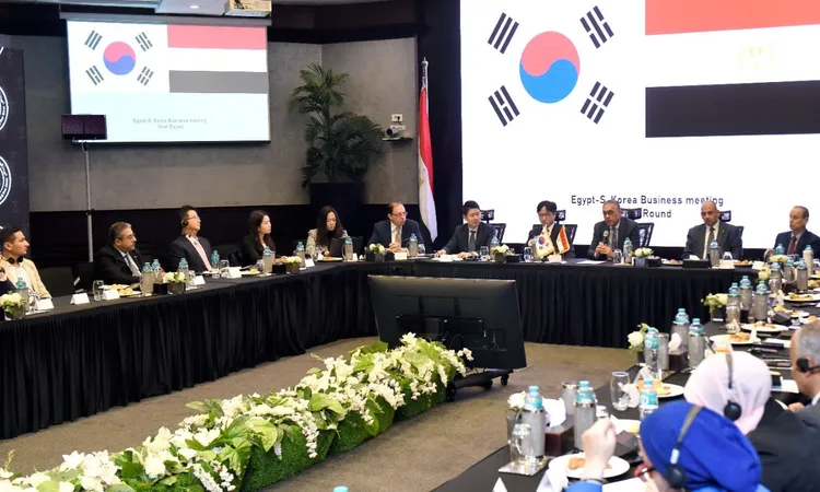 «تجديد التعاون الاقتصادي» انطلاق الاجتماع الأول للجنة المصرية الكورية لمناقشة تحديات الاستثمار