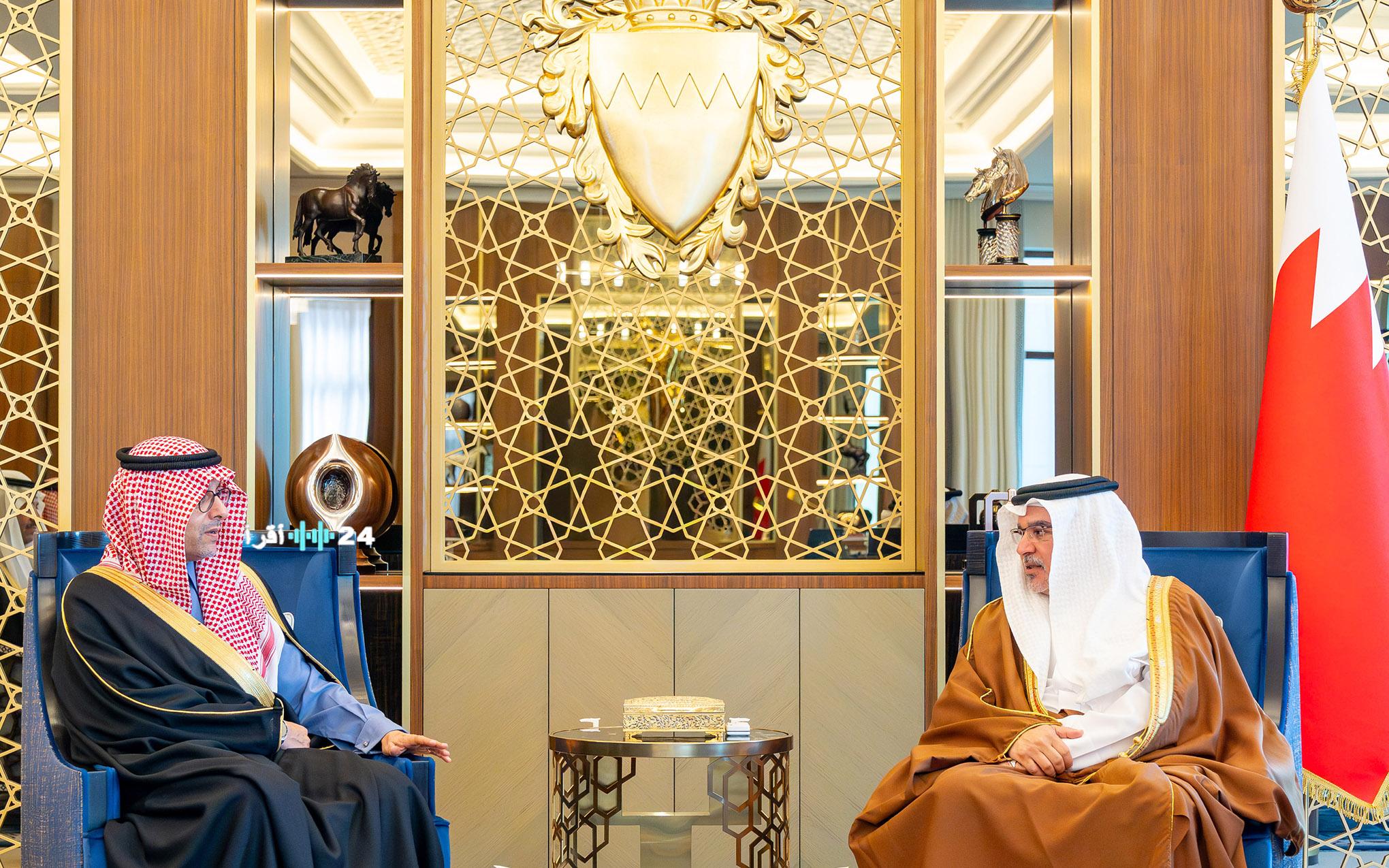 سمو ولي العهد يلتقي الأمير محمد بن خالد العبدالله الفيصل رئيس مجلس إدارة مجموعة الاتصالات السعودية “إس تي سي”