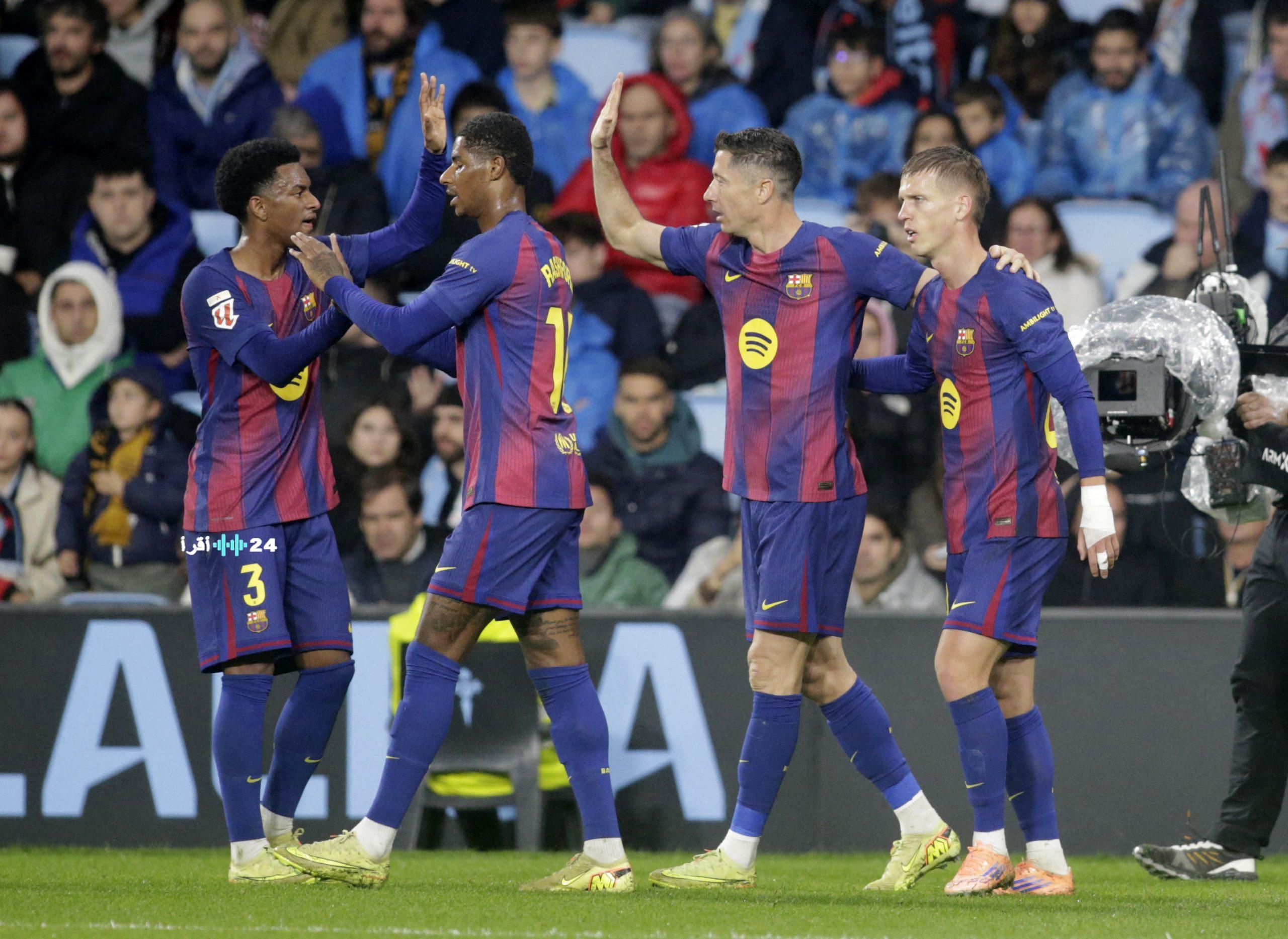 مواجهة برشلونة وأوساسونا الموعد القنوات الناقلة ومعلق اللقاء