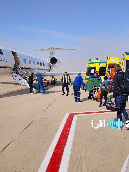 نقل ثلاثة مواطنين من القاهرة لتلقي العلاج في المملكة العربية السعودية
