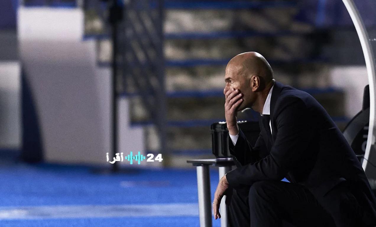 زيدان يظهر فجأة في مباراة ريال مدريد والسيتي هل يعود لتدريب الملكي