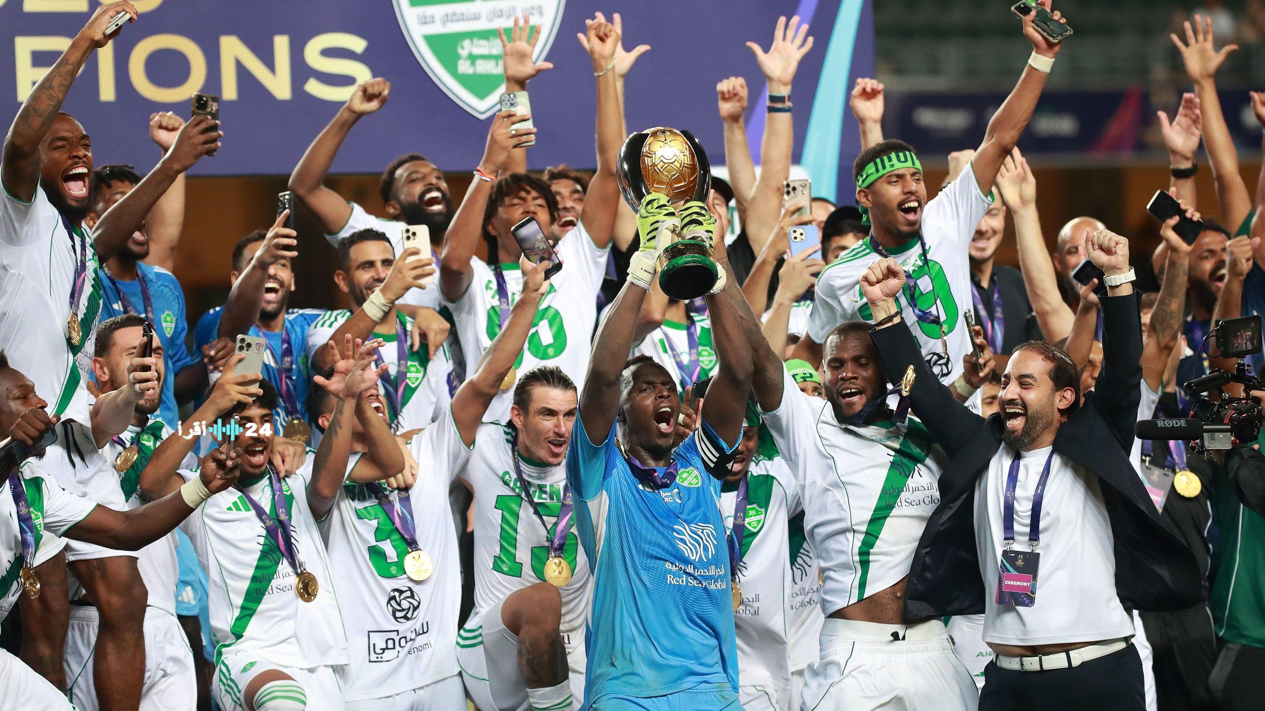 طلب غير متوقع من الهلال إلى مركز التحكيم الرياضي بشأن قضية السوبر المتعلقة بالأهلي