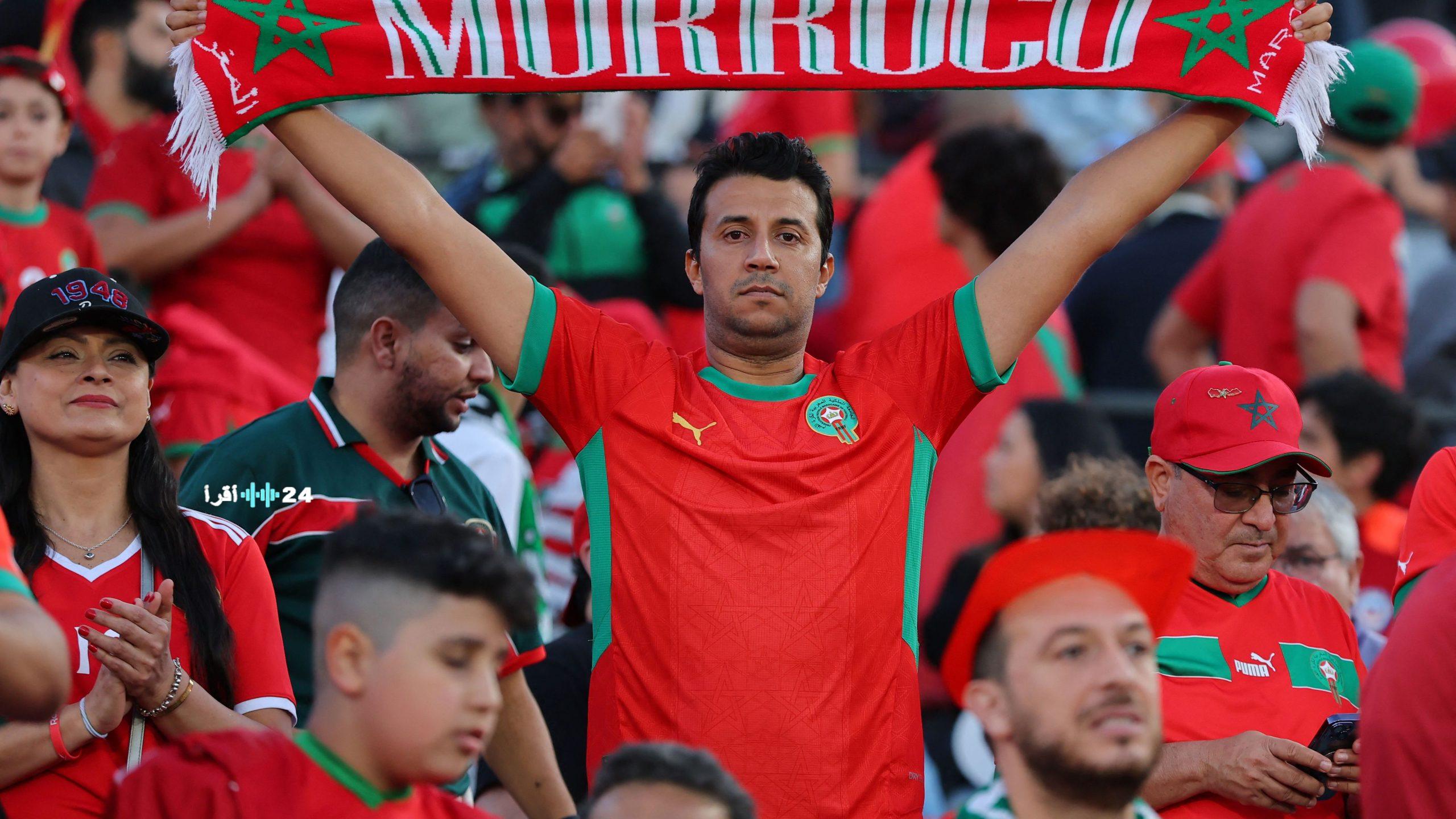 بعد الانتصار: جماهير المغرب تبعث رسالة مدوية بهتافات سعودية