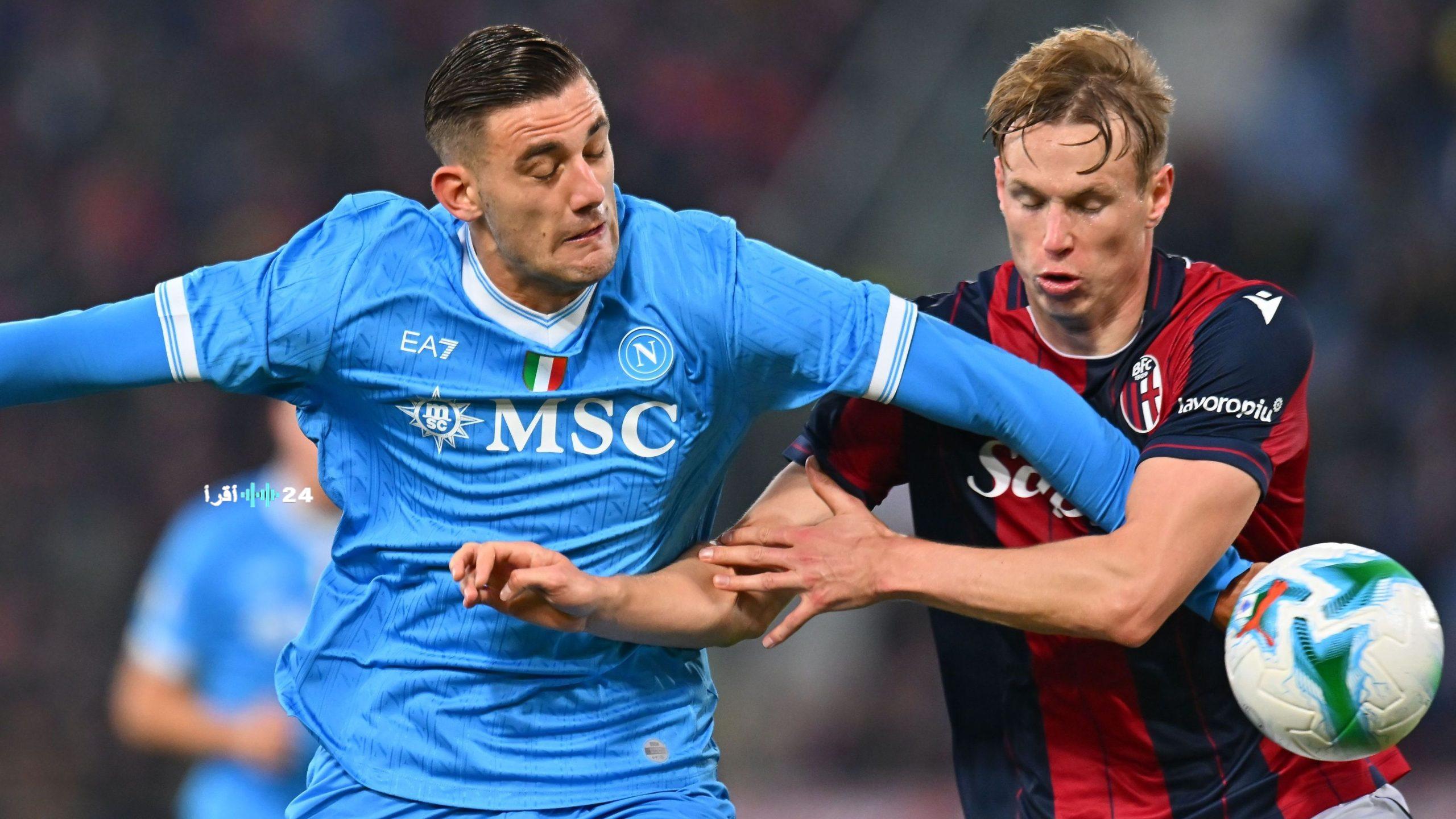 القنوات الناقلة لنهائي كأس السوبر الإيطالي 2025-2026 بين نابولي وبولونيا وكيفية المشاهدة أونلاين