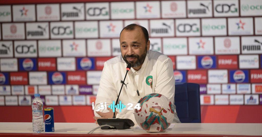 السكتيوي يشدد على الفوز أمام السعودية وحسم صدارة المجموعة للتأهل لربع نهائي كأس العرب