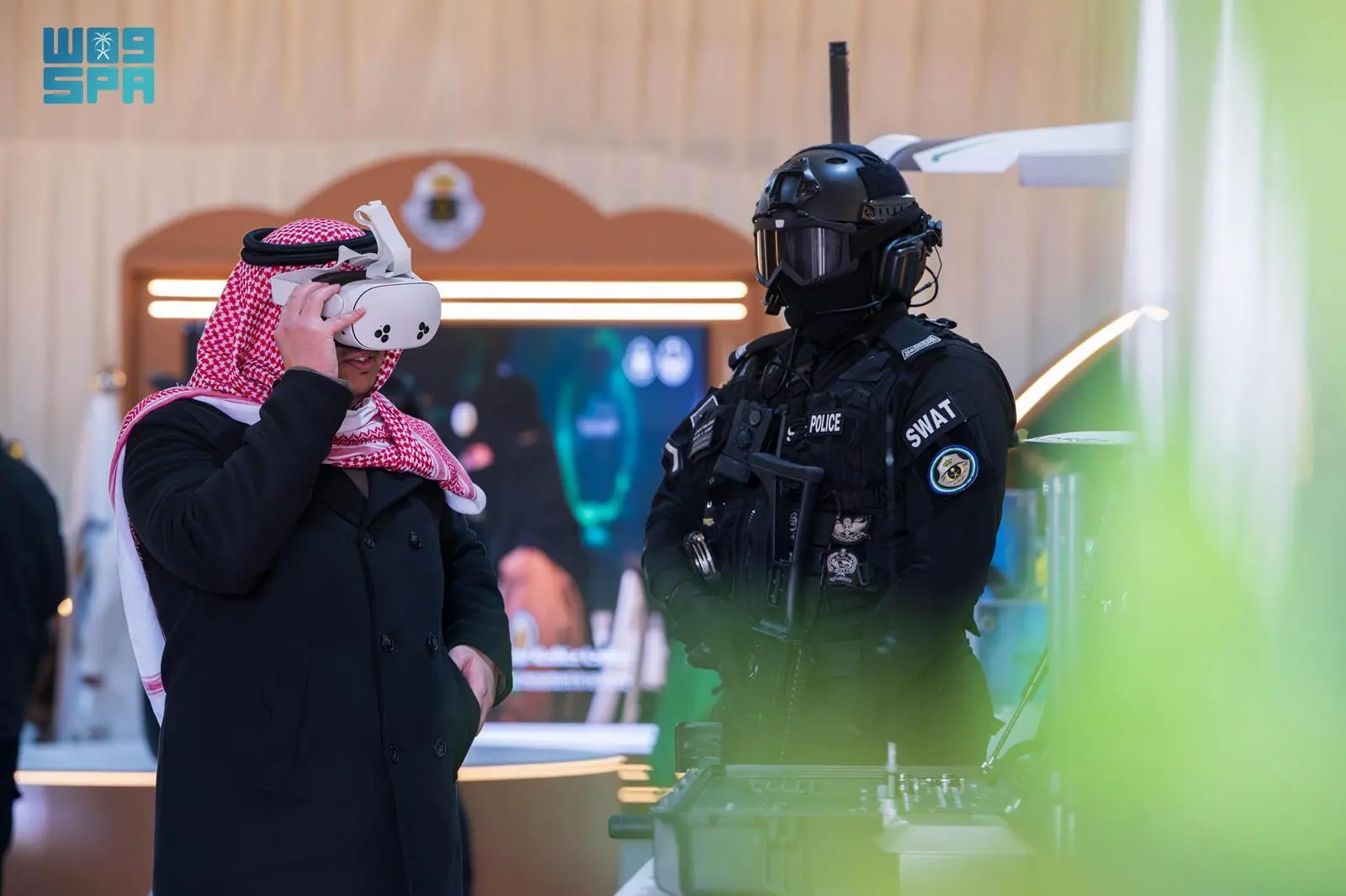 الأمن العام يُطلق تجربة الواقع الافتراضي لزوار مهرجان الملك عبدالعزيز للإبل بواحة الأمن