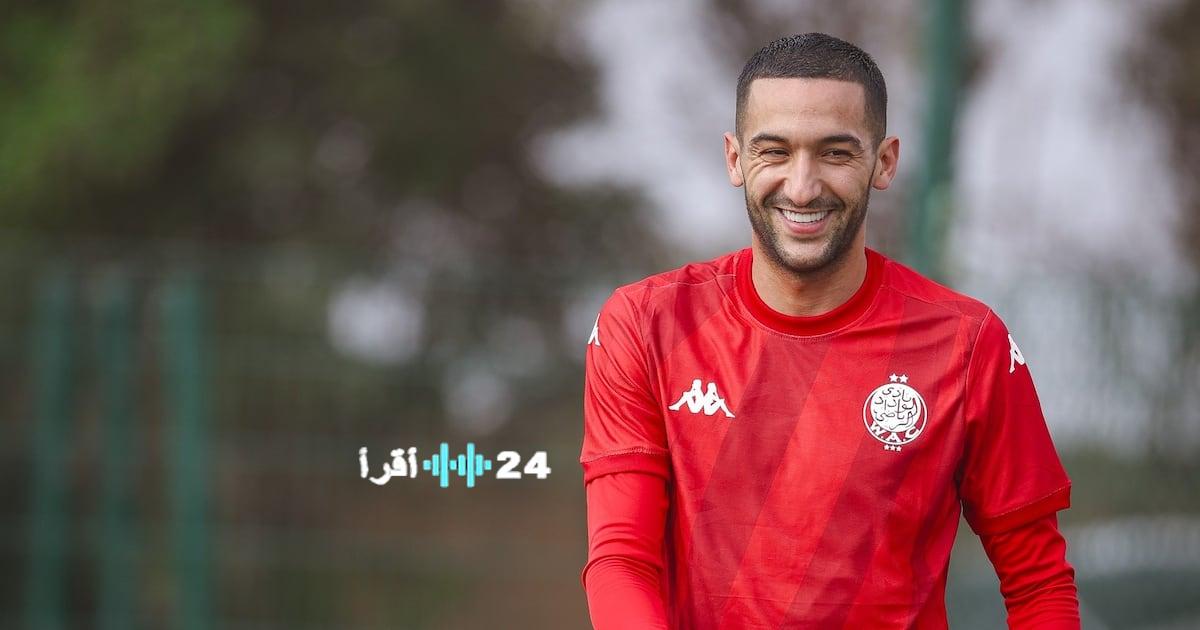 زياش يسجل أول أهدافه مع الوداد في مباراة مثيرة