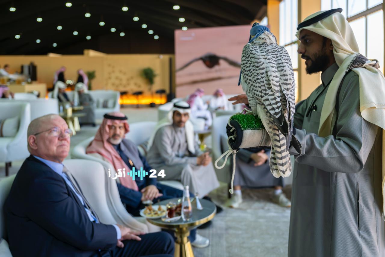 سفير هولندا يشارك في مهرجان الملك عبدالعزيز للصقور لعام 2025