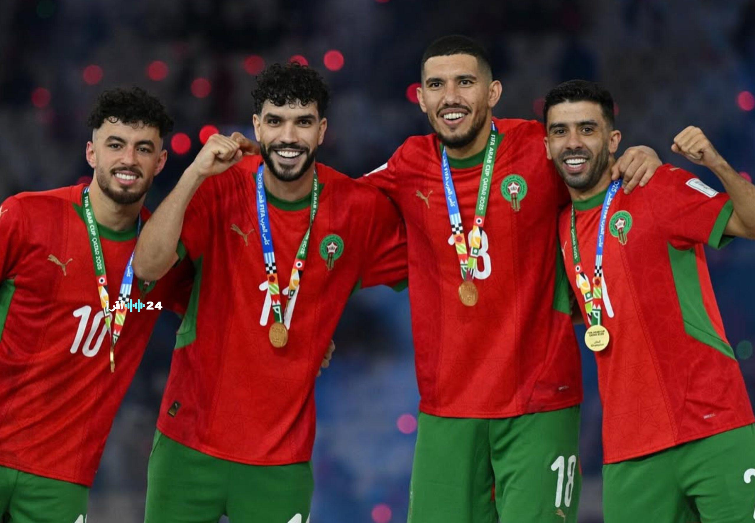 مهاجم المنتخب المغربي يواجه مأساة فقدان والده بعد أيام من احتفاله بلقب كأس العرب 2025