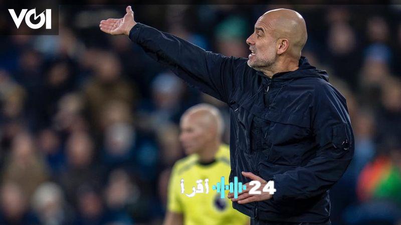 جوارديولا ينذر لاعب مانشستر سيتي بإمكانية الاستبعاد في حال زيادة وزنه بعد عطلة عيد الميلاد