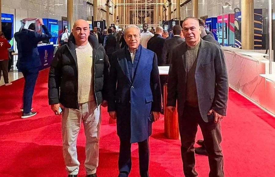 «نجوم الكرة في قلب الفن» حسام وإبراهيم حسن والدرندلي يضيئون حفل استقبال منتخبات كأس العالم بمجمع كينيدي