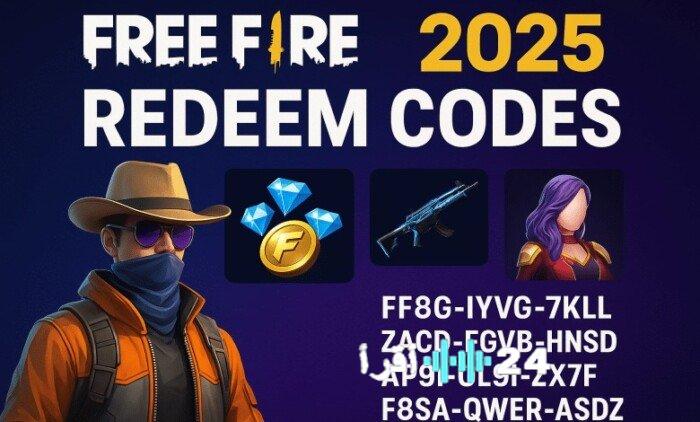 «استكشف أسرار الحصول على أقوى أكواد فري فاير المجانية لعام 2025»