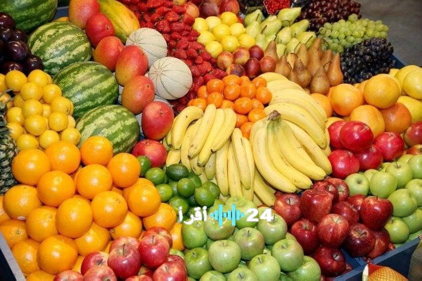 أسعار الفاكهة اليوم الثلاثاء 23 ديسمبر 2025 بما في ذلك الموز