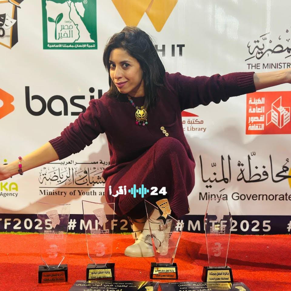 “يمين في أول شمال” يمنح البيت الفني أربع جوائز بمهرجان المنيا للمسرح