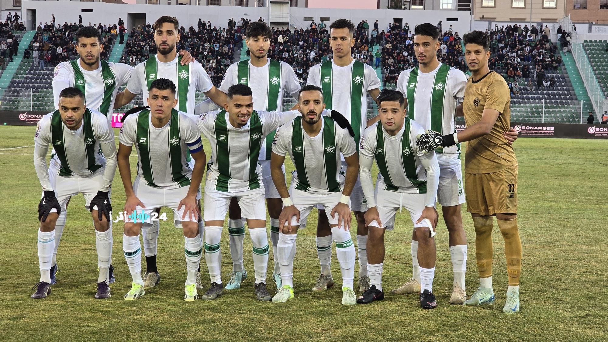 مولودية وجدة تنتزع تعادلاً مثيراً من رجاء بني ملال 1-1 بالشرفي